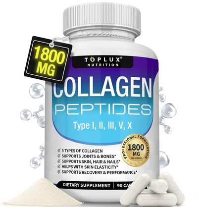 COLLAGEN 1800mg - PIEL HERMOSA Y ARTICULACIONES SIN DOLOR
