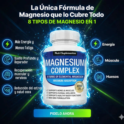 (🔥 SUPER PROMO 2x1) Magnesio Complex